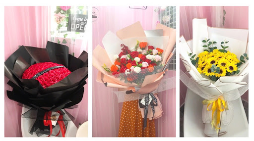 Shop hoa sáp/hoa giấy - Hìn Florist /Tiệm Hoa Cụa Hìn - Tiệm Hoa Hoa Sáp Hồ Chí Minh