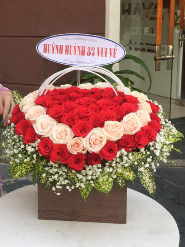 Giỏ hoa đẹp, lẳng hoa đẹp,giỏ hoa sinh nhật đẹp, giỏ hoa khai trương đẹp