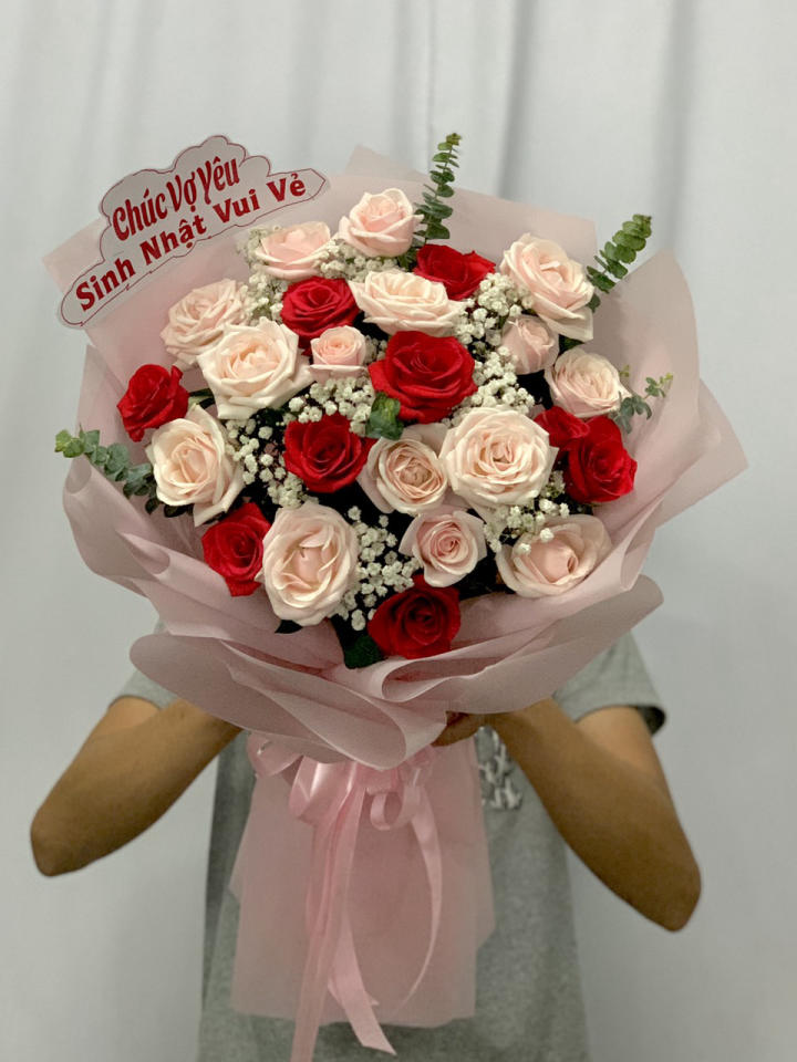 hoa sinh nhật, bó hoa sinh nhật, hoa sinh nhật đẹp