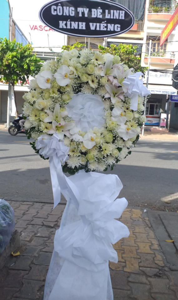 kệ hoa đám tang, kệ hoa viếng, lẳng hoa viếng, lẳng hoa đám tang