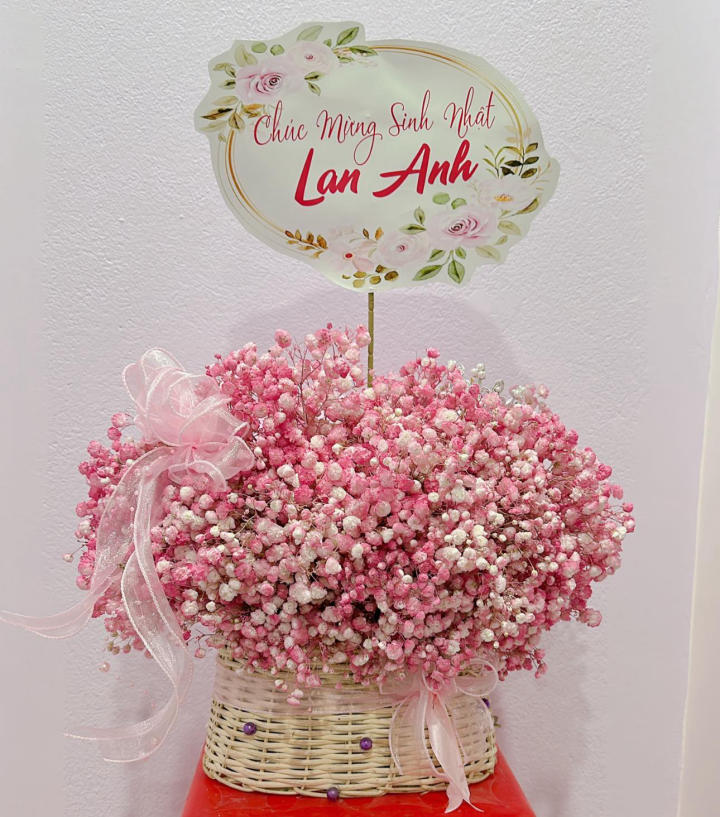 Giỏ hoa đẹp, lẳng hoa đẹp,giỏ hoa sinh nhật đẹp, giỏ hoa khai trương đẹp