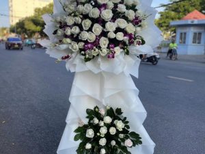 kệ hoa đám tang, kệ hoa viếng, lẳng hoa viếng, lẳng hoa đám tang