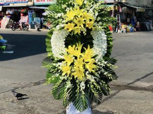 kệ hoa đám tang, kệ hoa viếng, lẳng hoa viếng, lẳng hoa đám tang