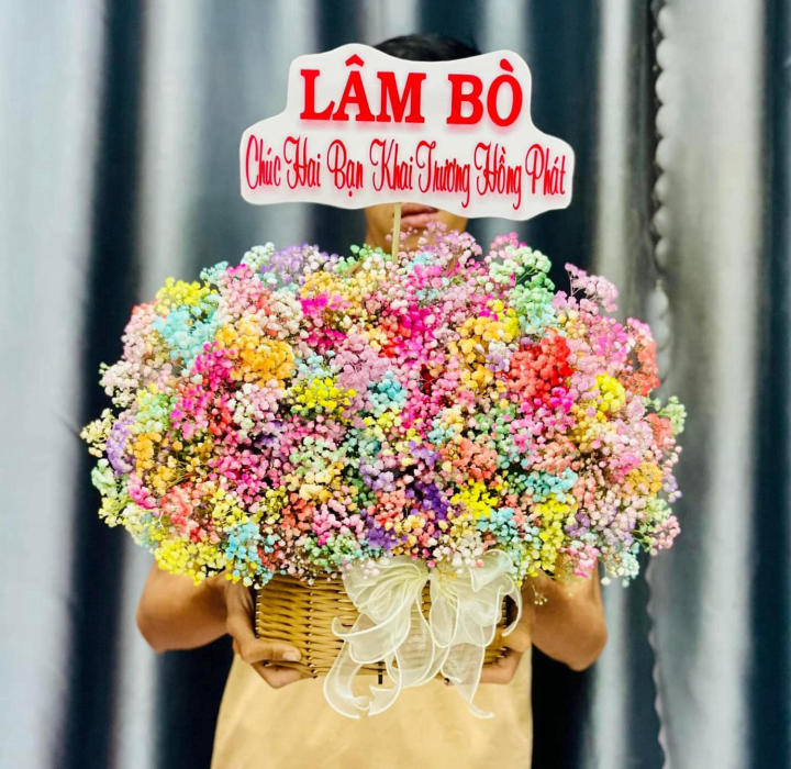 Giỏ hoa đẹp, lẳng hoa đẹp,giỏ hoa sinh nhật đẹp, giỏ hoa khai trương đẹp