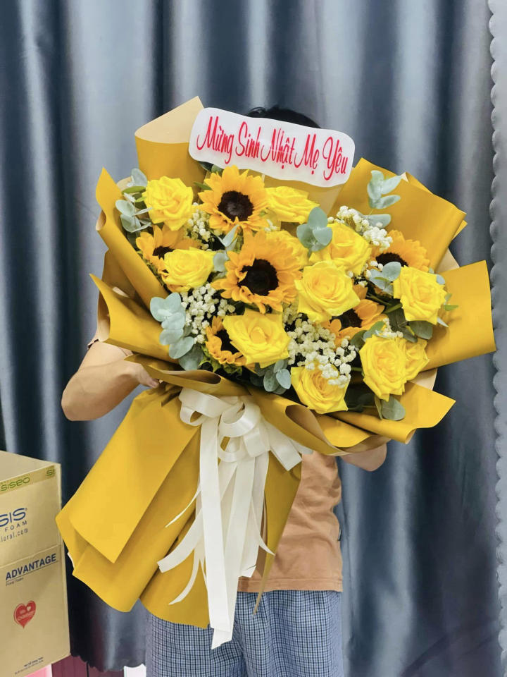 hoa sinh nhật, bó hoa sinh nhật, hoa sinh nhật đẹp