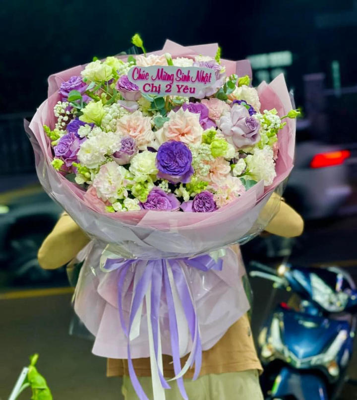 hoa sinh nhật, bó hoa sinh nhật, hoa sinh nhật đẹp