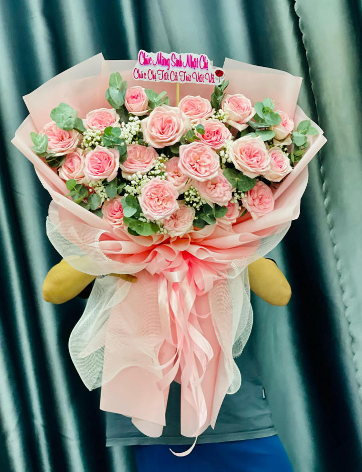 hoa sinh nhật, bó hoa sinh nhật, hoa sinh nhật đẹp