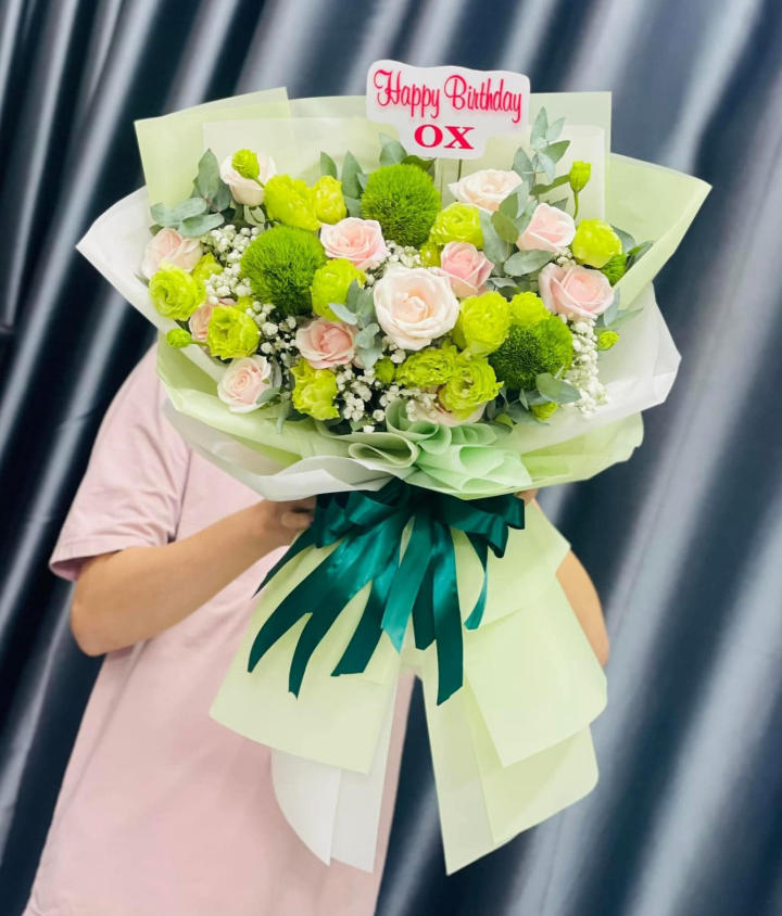 hoa sinh nhật, bó hoa sinh nhật, hoa sinh nhật đẹp