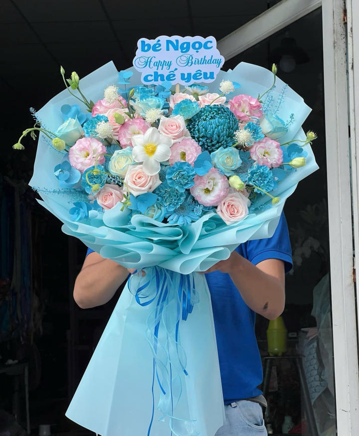 hoa sinh nhật, bó hoa sinh nhật, hoa sinh nhật đẹp