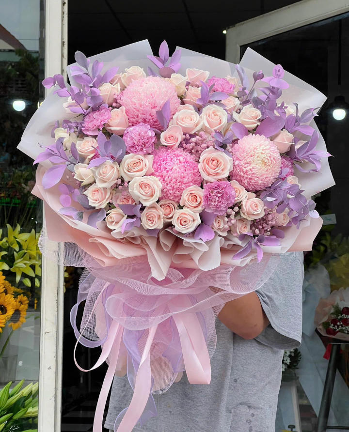 hoa sinh nhật, bó hoa sinh nhật, hoa sinh nhật đẹp