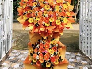 hoa khai trương, kệ hoa khai trương, kệ hoa khai trương đẹp, lẳng hoa khai trương đẹp, lẳng hoa khai trương