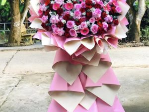 hoa khai trương, kệ hoa khai trương, kệ hoa khai trương đẹp, lẳng hoa khai trương đẹp, lẳng hoa khai trương