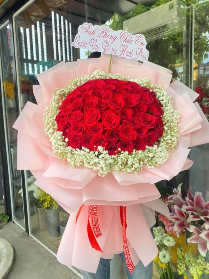 hoa sinh nhật, bó hoa sinh nhật, hoa sinh nhật đẹp