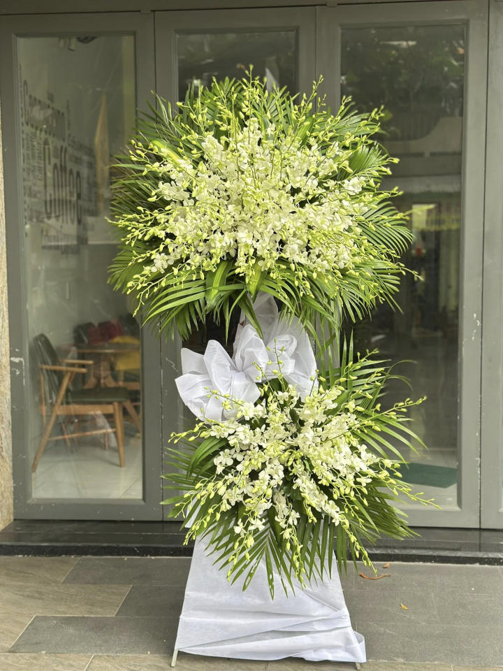 kệ hoa đám tang, kệ hoa viếng, lẳng hoa viếng, lẳng hoa đám tang