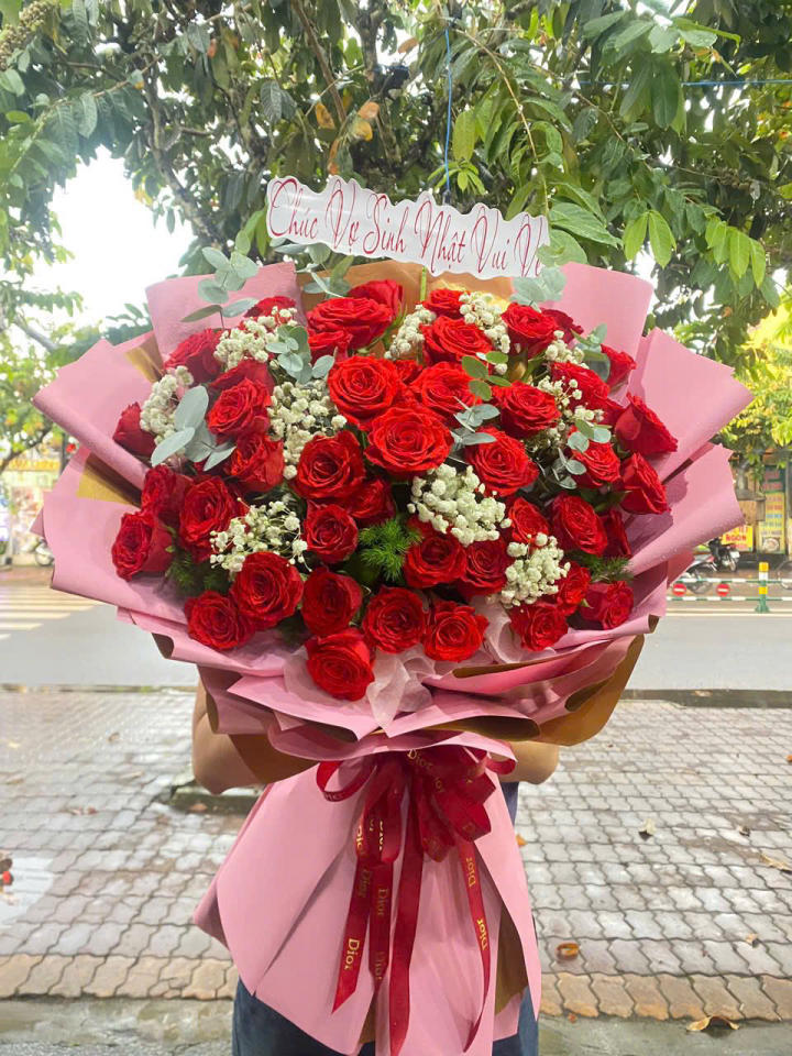 hoa sinh nhật, bó hoa sinh nhật, hoa sinh nhật đẹp