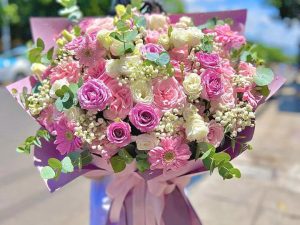 hoa sinh nhật, bó hoa sinh nhật, hoa sinh nhật đẹp