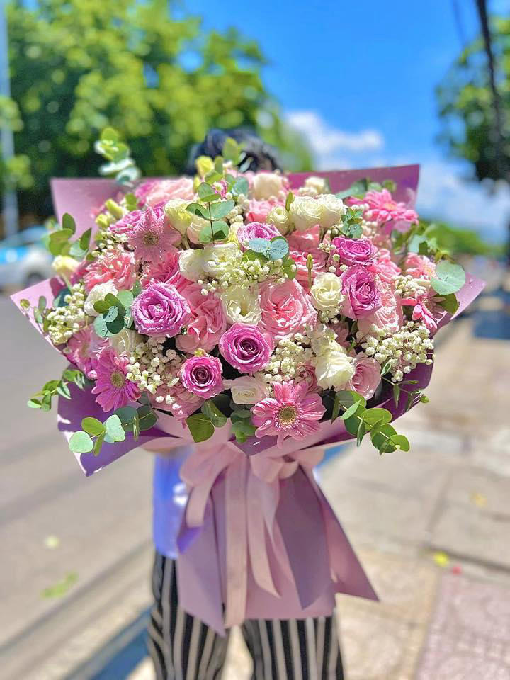 hoa sinh nhật, bó hoa sinh nhật, hoa sinh nhật đẹp