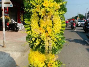 kệ hoa đám tang, kệ hoa viếng, lẳng hoa viếng, lẳng hoa đám tang