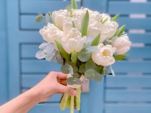 bó hoa cưới, bó hoa cưới đẹp, bó hoa cưới sang trọng