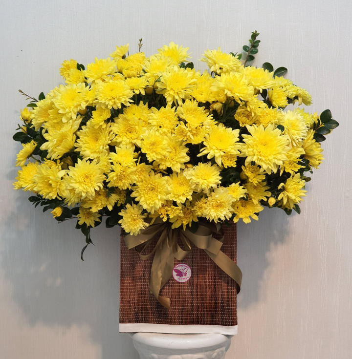 Giỏ hoa đám tang, lẳng hoa đám tang, lẳng hoa viếng, giỏ hoa viếng