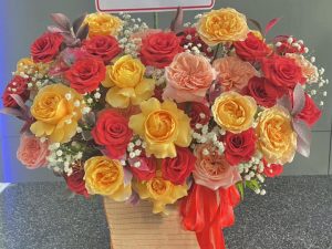 Giỏ hoa đẹp, lẳng hoa đẹp,giỏ hoa sinh nhật đẹp, giỏ hoa khai trương đẹp