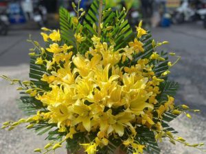 Giỏ hoa đám tang, lẳng hoa đám tang, lẳng hoa viếng, giỏ hoa viếng