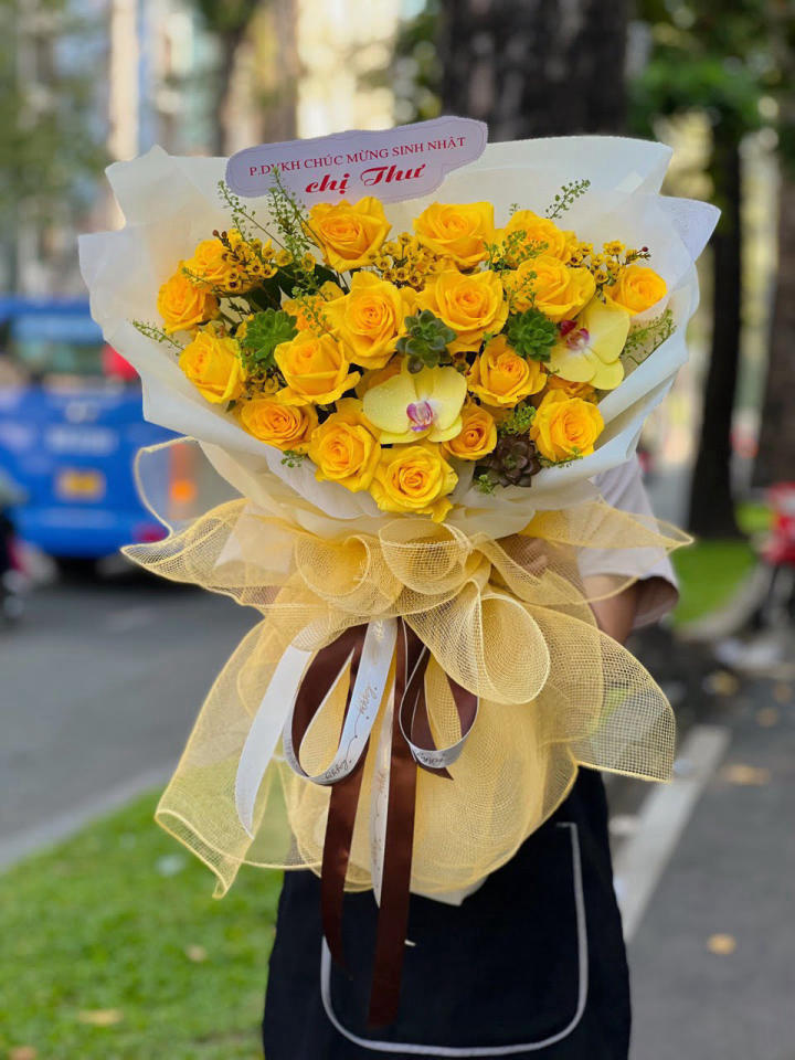 hoa sinh nhật, bó hoa sinh nhật, hoa sinh nhật đẹp