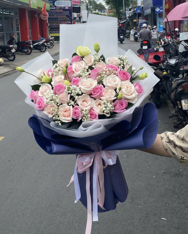 hoa sinh nhật, bó hoa sinh nhật, hoa sinh nhật đẹp