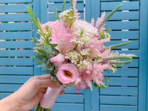 bó hoa cưới, bó hoa cưới đẹp, bó hoa cưới sang trọng