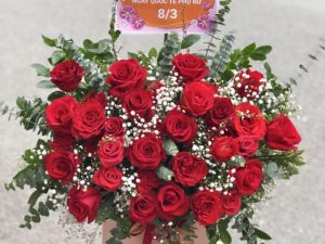 Giỏ hoa đẹp, lẳng hoa đẹp,giỏ hoa sinh nhật đẹp, giỏ hoa khai trương đẹp