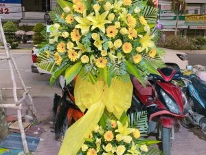 hoa khai trương, kệ hoa khai trương, kệ hoa khai trương đẹp, lẳng hoa khai trương đẹp, lẳng hoa khai trương