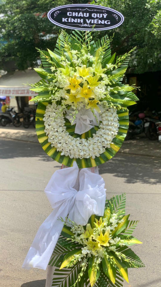 kệ hoa đám tang, kệ hoa viếng, lẳng hoa viếng, lẳng hoa đám tang