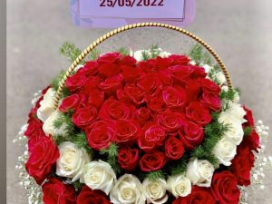 Giỏ hoa đẹp, lẳng hoa đẹp,giỏ hoa sinh nhật đẹp, giỏ hoa khai trương đẹp