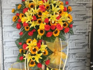 hoa khai trương, kệ hoa khai trương, kệ hoa khai trương đẹp, lẳng hoa khai trương đẹp, lẳng hoa khai trương