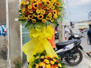 hoa khai trương, kệ hoa khai trương, kệ hoa khai trương đẹp, lẳng hoa khai trương đẹp, lẳng hoa khai trương