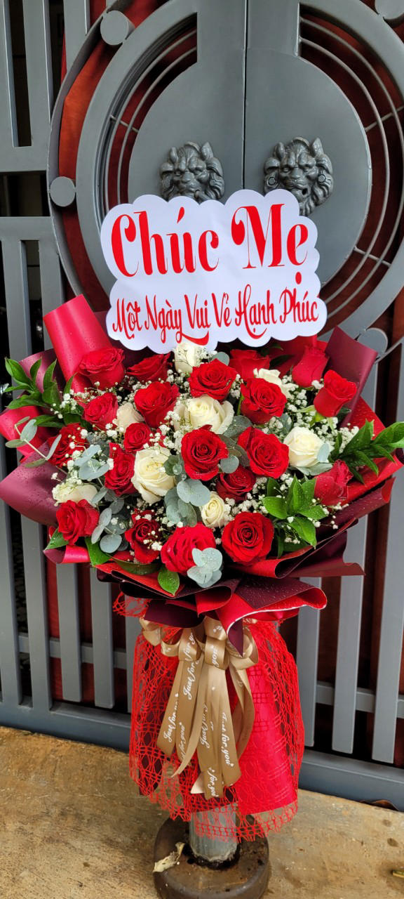 hoa sinh nhật, bó hoa sinh nhật, hoa sinh nhật đẹp