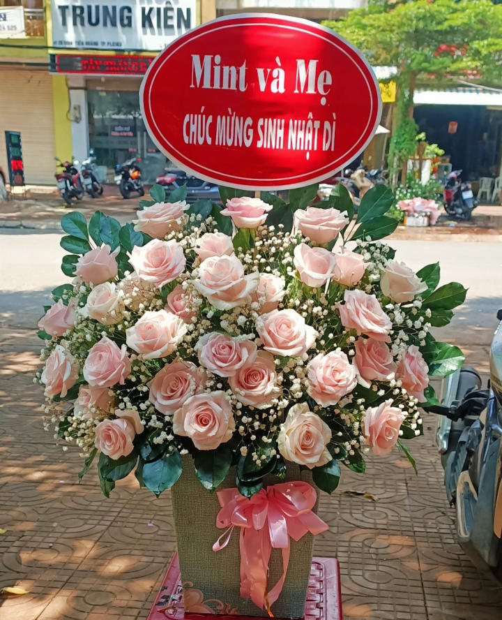 Giỏ hoa đẹp, lẳng hoa đẹp,giỏ hoa sinh nhật đẹp, giỏ hoa khai trương đẹp