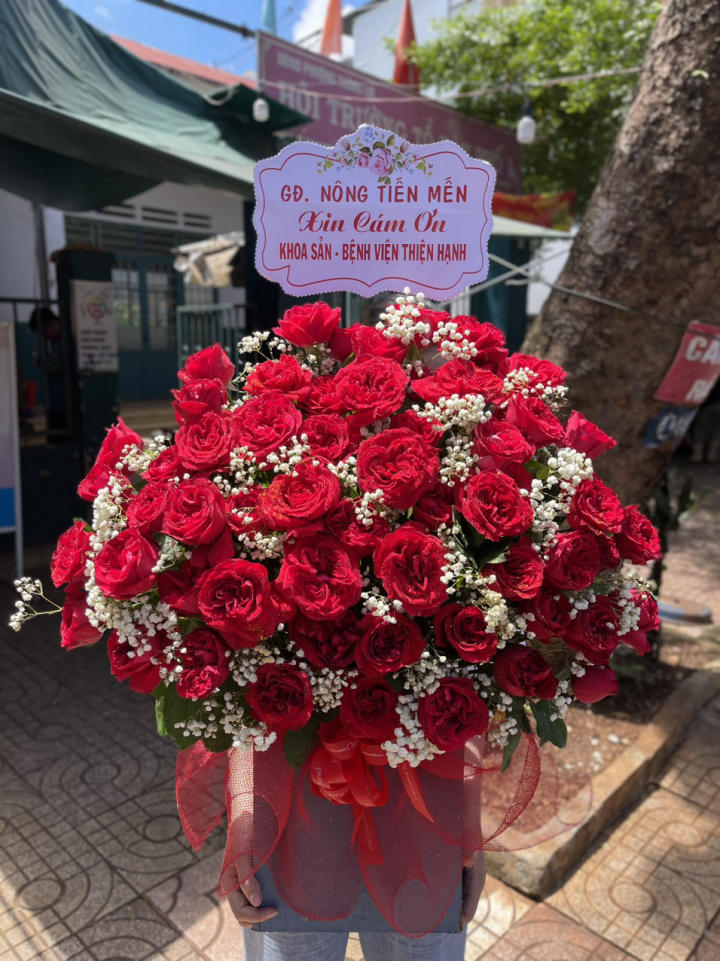 Giỏ hoa đẹp, lẳng hoa đẹp,giỏ hoa sinh nhật đẹp, giỏ hoa khai trương đẹp