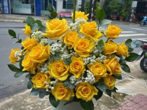 Giỏ hoa đẹp, lẳng hoa đẹp,giỏ hoa sinh nhật đẹp, giỏ hoa khai trương đẹp