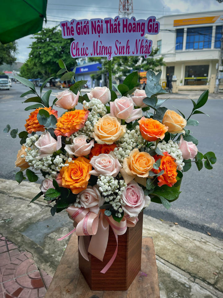 Giỏ hoa đẹp, lẳng hoa đẹp,giỏ hoa sinh nhật đẹp, giỏ hoa khai trương đẹp