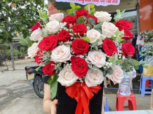 Giỏ hoa đẹp, lẳng hoa đẹp,giỏ hoa sinh nhật đẹp, giỏ hoa khai trương đẹp