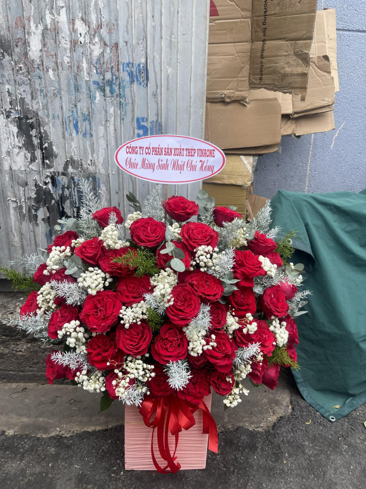 Giỏ hoa đẹp, lẳng hoa đẹp,giỏ hoa sinh nhật đẹp, giỏ hoa khai trương đẹp