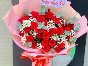hoa sinh nhật, bó hoa sinh nhật, hoa sinh nhật đẹp