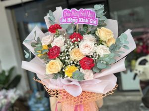 hoa sinh nhật, bó hoa sinh nhật, hoa sinh nhật đẹp