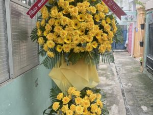 hoa khai trương, kệ hoa khai trương, kệ hoa khai trương đẹp, lẳng hoa khai trương đẹp, lẳng hoa khai trương