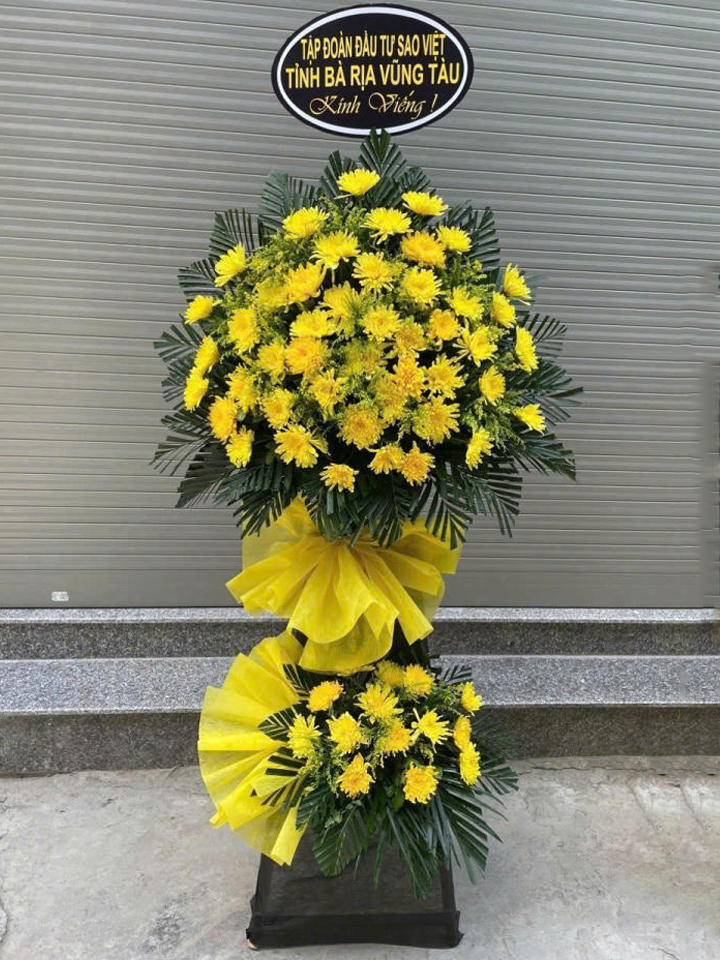 kệ hoa đám tang, kệ hoa viếng, lẳng hoa viếng, lẳng hoa đám tang