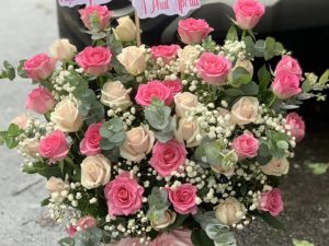 Giỏ hoa đẹp, lẳng hoa đẹp,giỏ hoa sinh nhật đẹp, giỏ hoa khai trương đẹp