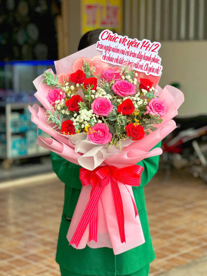 hoa sinh nhật, bó hoa sinh nhật, hoa sinh nhật đẹp