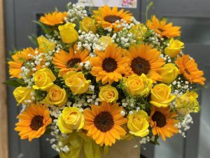 Giỏ hoa đẹp, lẳng hoa đẹp,giỏ hoa sinh nhật đẹp, giỏ hoa khai trương đẹp