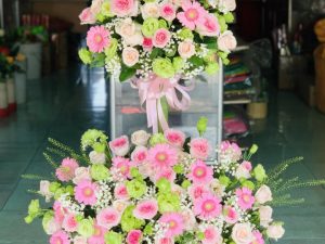 Giỏ hoa đẹp, lẳng hoa đẹp,giỏ hoa sinh nhật đẹp, giỏ hoa khai trương đẹp